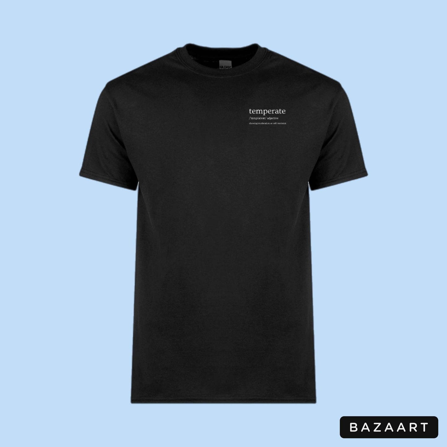 'Turn it Around' Black Tee
