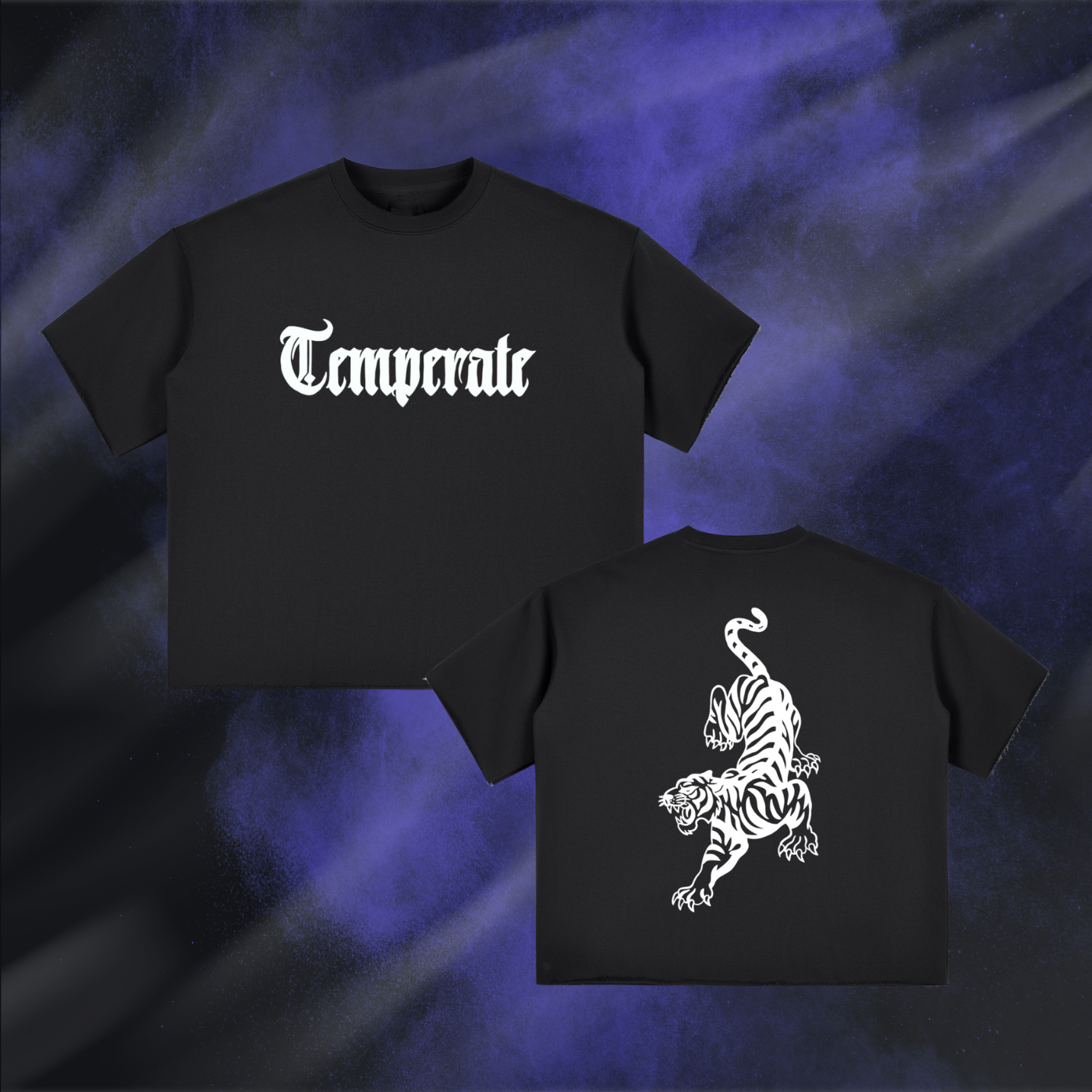 ,Temperate Roar! Edged Tiger Tee